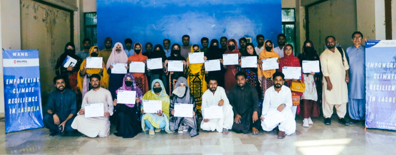 WANG climate resilience graduates receiving certificates at CAREC award ceremony